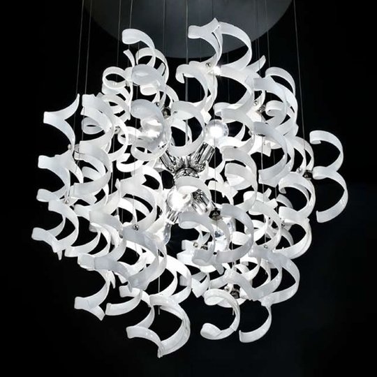 Modern taklampa WHITE