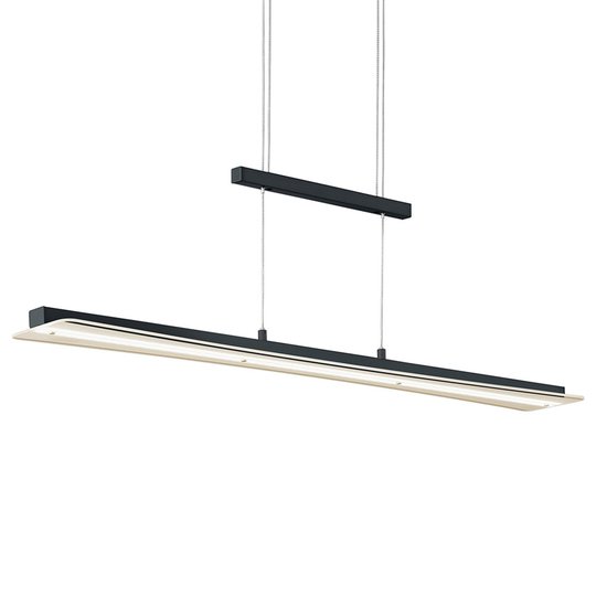 LED-hänglampa Smash med CCT-funktion, svart