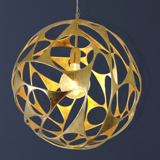 Hänglampa Talismano, järnguld