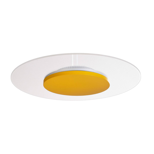 LED-taklampa Zaniah, 360° ljus, 18W, gul