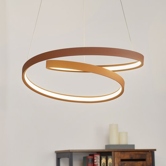 LED-hänglampa Ritmo, Ø 60 cm