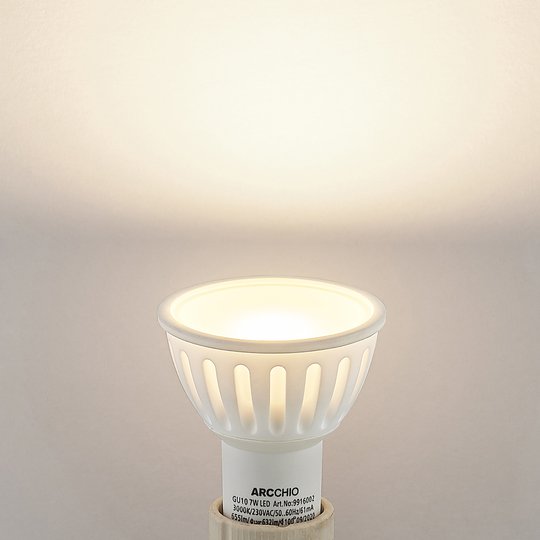 Arcchio LED-reflektor GU10 100° 7W 3 000 K