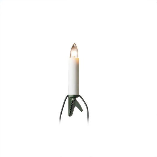 Julgransbelysning 16 ljus 230V (Vit)