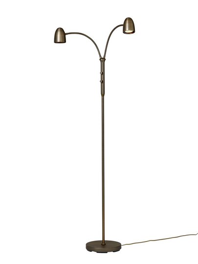 Koster dubbel golvlampa (Oxid)