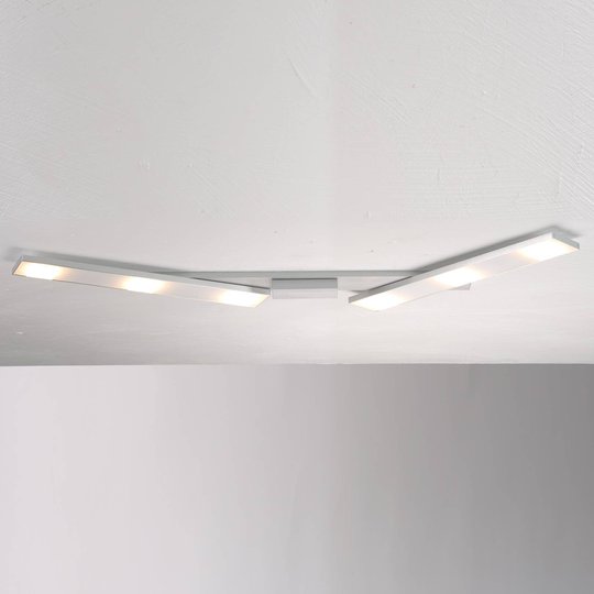 Svängbar LED-taklampa Slight, aluminium