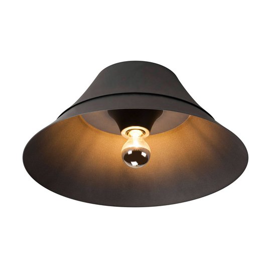 SLV Bato 45 taklampa E27 svart