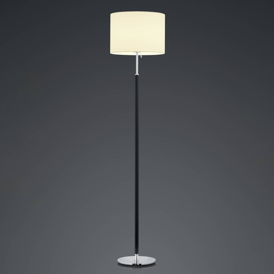 B-Leuchten Pull golvlampa, textilskärm, 161 cm