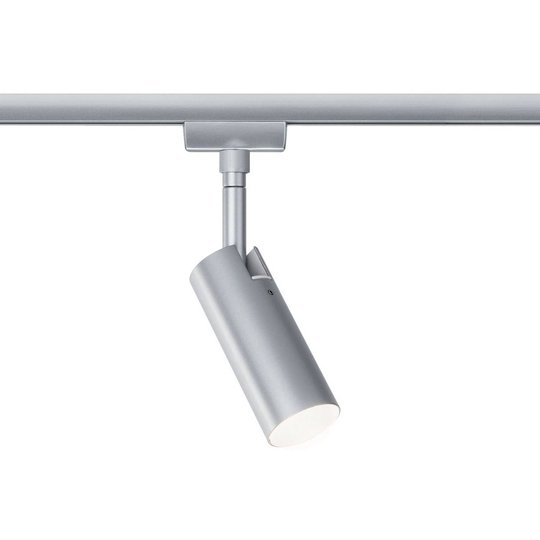 Paulmann URail Tubo LED-spotlight, krom matt