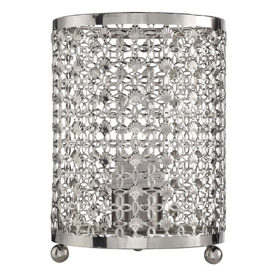 Moroccan bordlampa (Förkromad/blank)