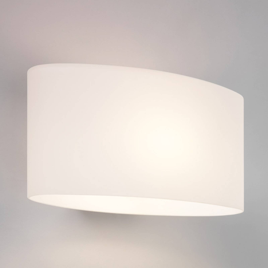 Formskön vägglampa TOKYO i glas