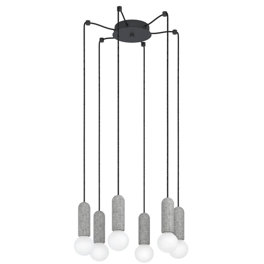 Giaconecchia Taklampa 6L (Antracit)