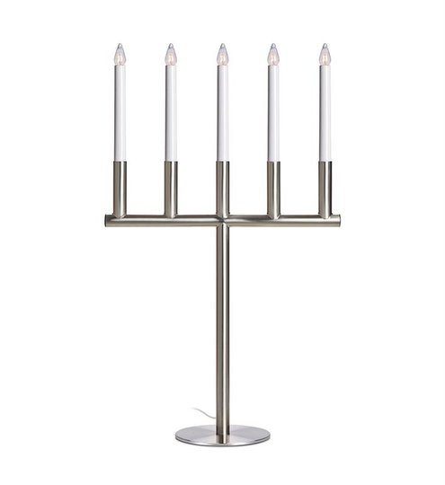Manhattan ljusstake (Silver)