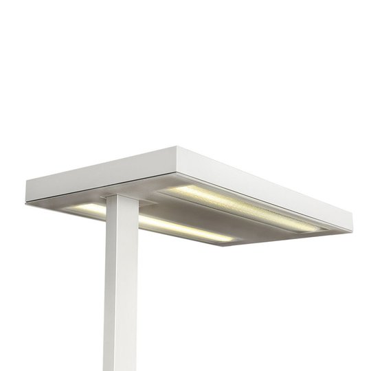 LED-golvlampa Free-F 4 000 K dimbar sensor vit