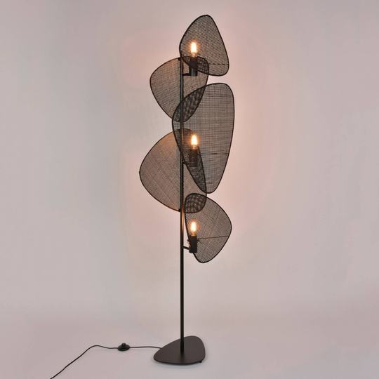 MARKET SET Screen golvlampa, svart