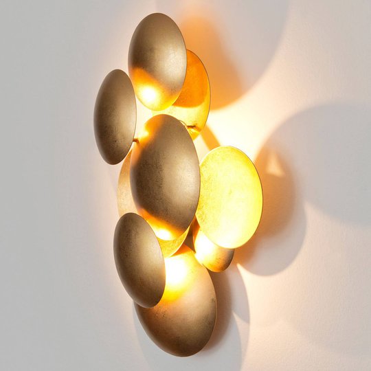 LED-vägglampa Bolladaria, 3 lampor