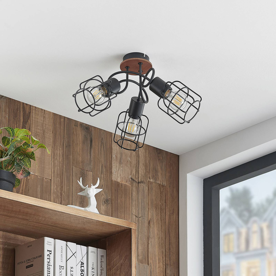 Lindby Telmos takspotlight, 3 lampor