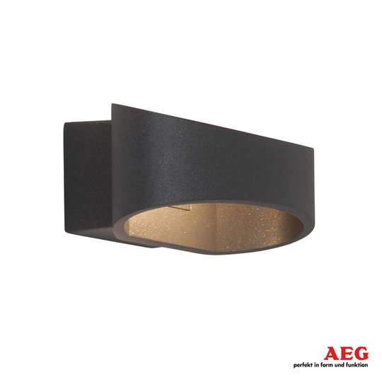 Nedåtlysande LED-utomhusvägglampa Sunrise
