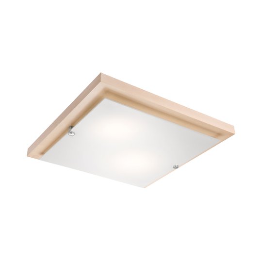 Taklampa Kerio, 35 x 35 cm, tall natur