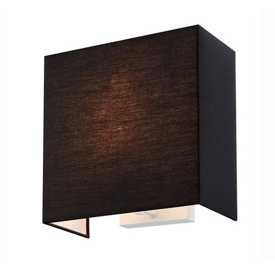 SLV Accanto textil-vägglampa, svart