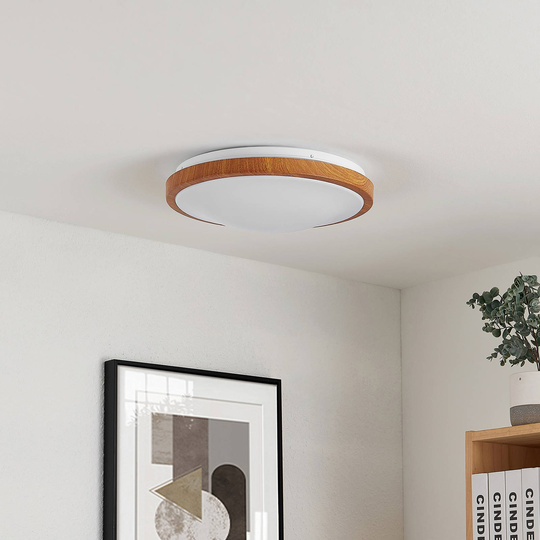 Lindby Myte LED-taklampa, rund, 35 cm