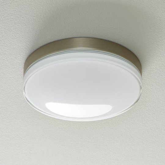 BEGA 12128 LED-taklampa DALI 930 stål 30,5 cm