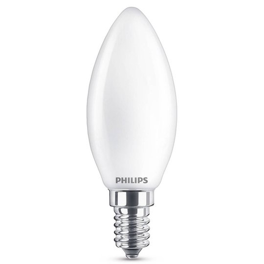 E14 2,2W 827 LED-kronljuslampa, matt