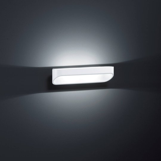Modern LED-vägglampa Onno 30 cm mattvit