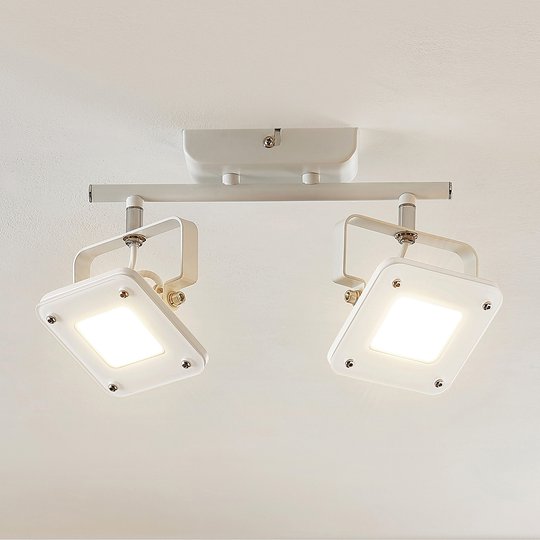 LED-takspotlight Juliana, dimbar, 2 lampor