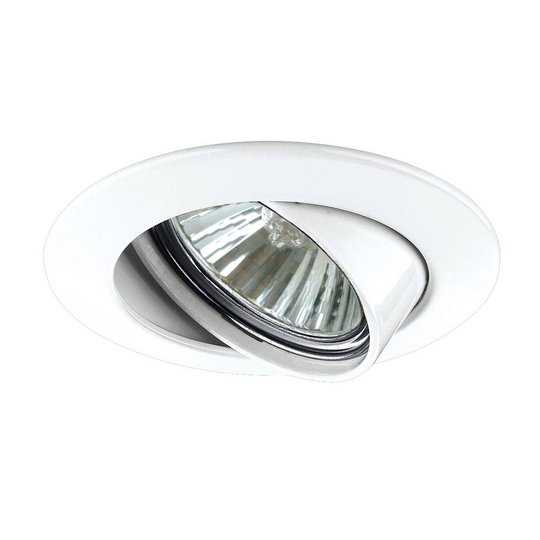 Premium VARIAS HV-inbyggnadsspot, svängbar, vit
