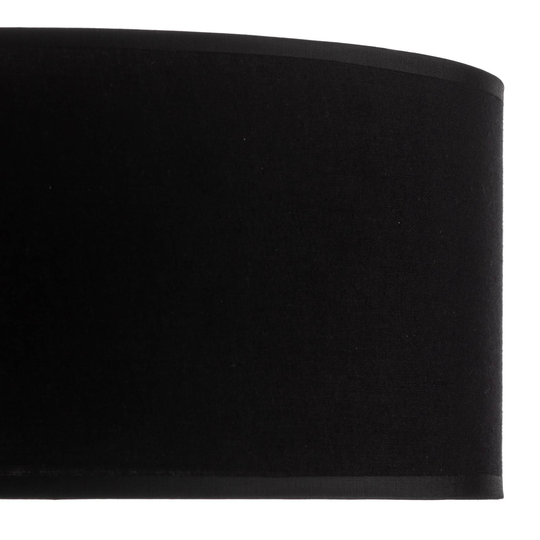 Taklampa Rondo, svart, Ø 30 cm