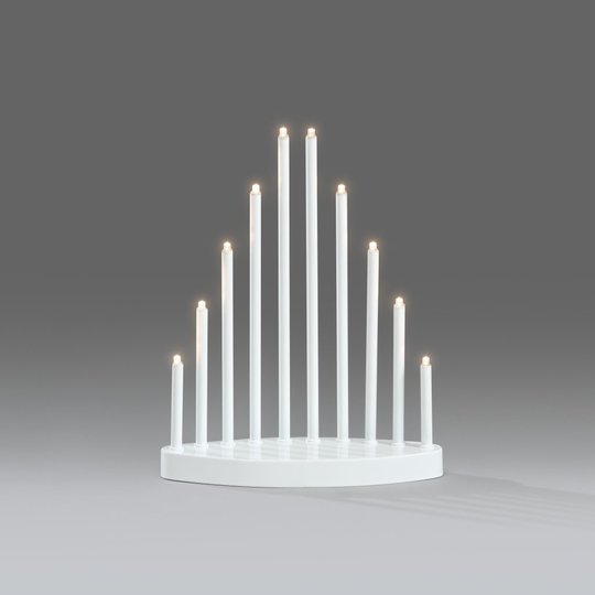 Elljusstake 10L LED (Vit)