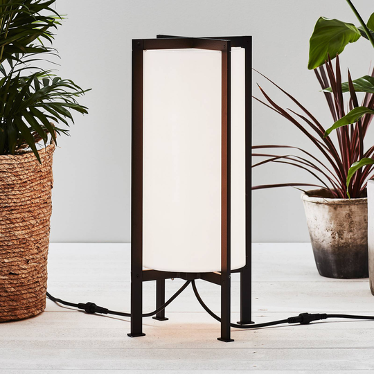 Garden 24 LED-golvlampa cylinder frame, 54 cm