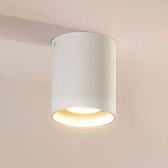 Påbyggnads-downlight Carson i vitt