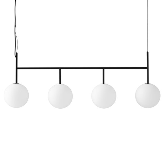 Menu TR Bulb DTW LED-pendel 4 lampor svart matt