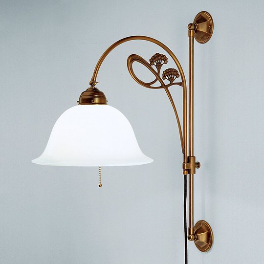 Vägglampa Athen med filigransarbete