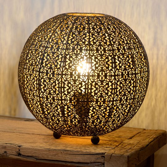 Bordslampa Tahar i orientalisk design, 34 cm