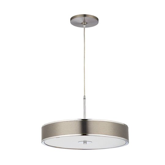Hänglampa Riga, krom Ø 48 cm