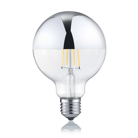 LED-globlampa E27 7 W 2 700 K dimbar toppspegel