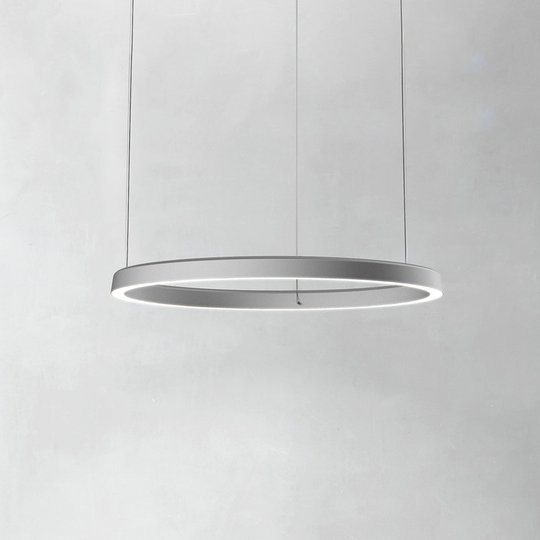 Luceplan Compendium Circle 72 cm, aluminium