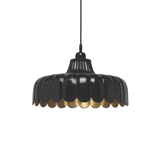 PR Home Wells pendellampa svart/guld