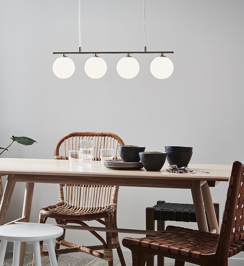 QUATTRO - Pendant Steel