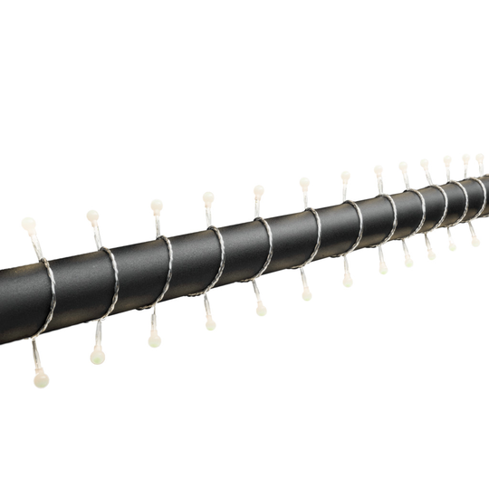 Slinga 80 varmvita LED (Klar)