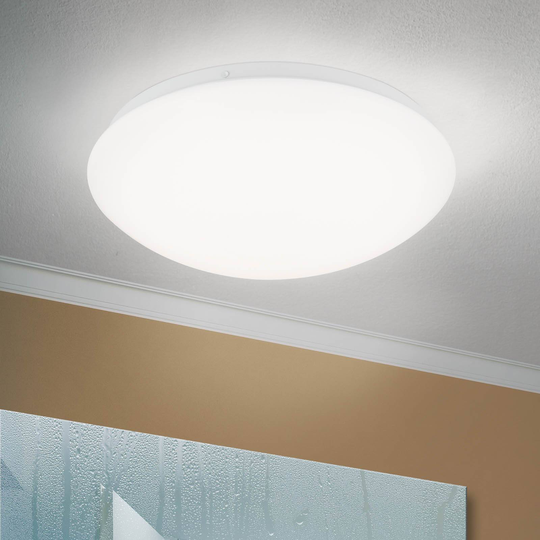 LED-taklampa Nedo, böjd Ø 28,5 cm