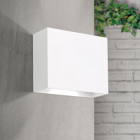 LED-utomhuslampa Akzent, vit
