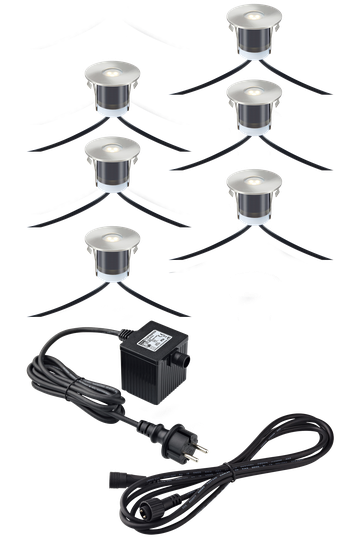 GARDEN 24 - 6 PCS DECKLIGHT SET