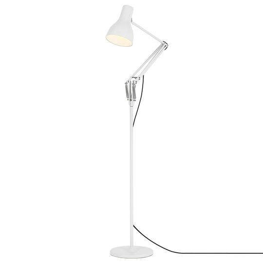 Anglepoise Typ 75 golvlampa alpinvit