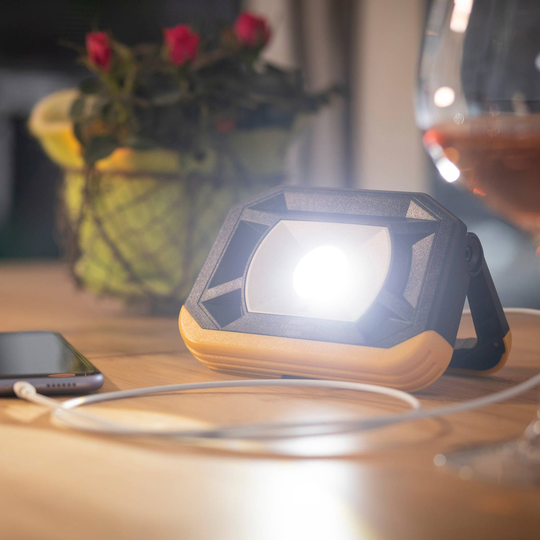 LED-arbetslampa PF 1000 MA batteri Powerbank
