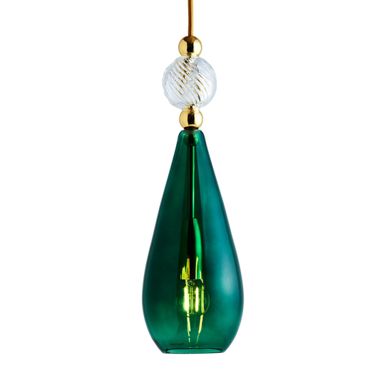 EBB & FLOW Smykke M guld murgröna crystal swirl