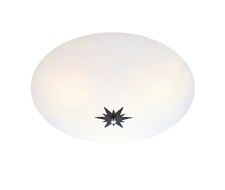 Rose Plafond 43cm Vit/Svart