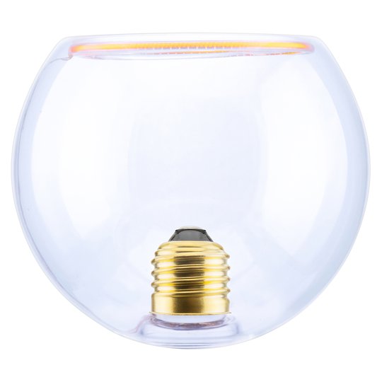 SEGULA LED-Floating-Globe 125 E27 8W klar inuti